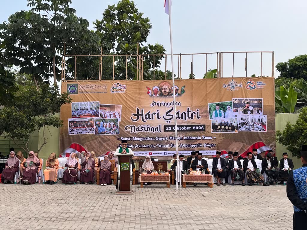 Semarak Hari Santri Nasional 2026 di Ponpes Nurul Ilmi Bojonggede Bogor: Apel Akbar, Kirab Santri, dan Pelepasan Balon Menuju Indonesia Emas